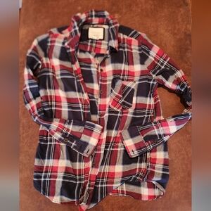 Forever 21 Plaid Button-Up Shirt